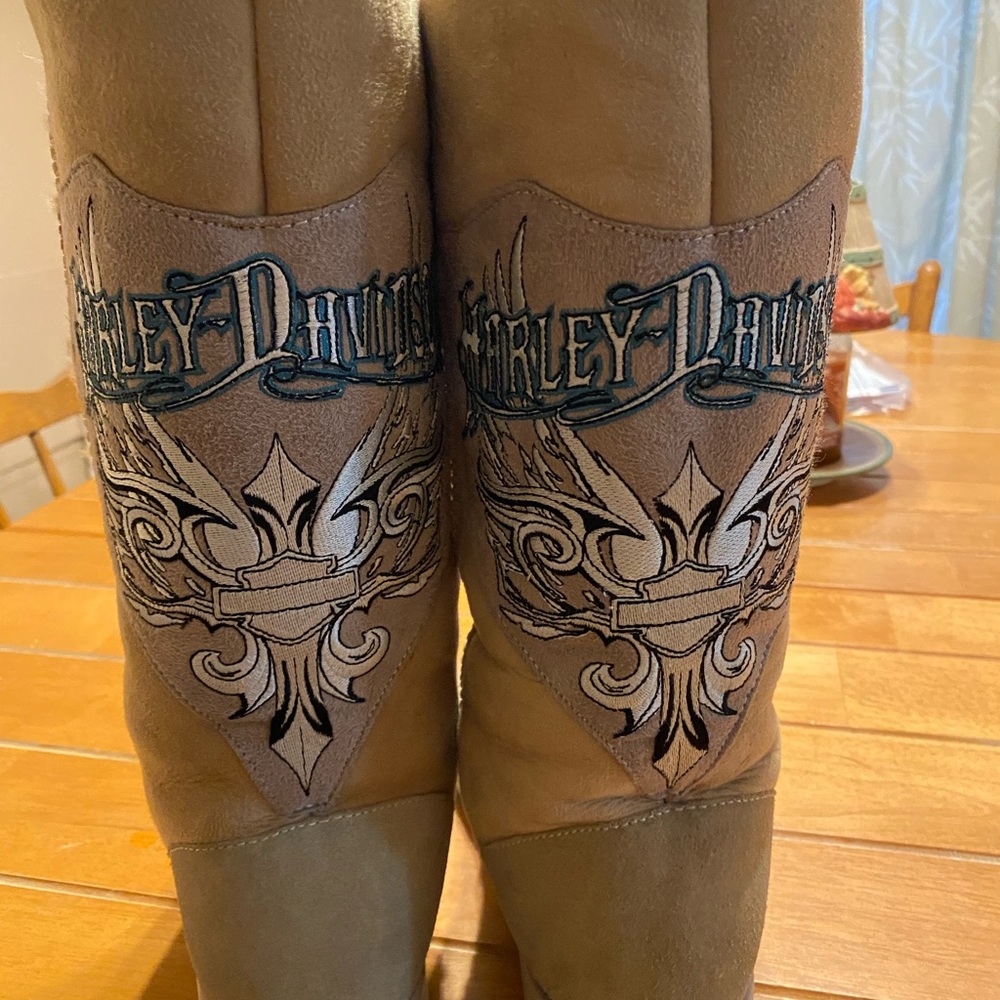 Harley Davidson ugg style boots